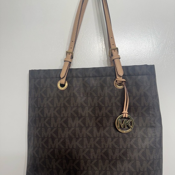 Michael Kors Brown Tote Bag - Picture 1 of 4